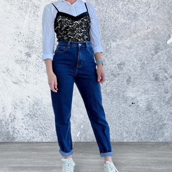 Rebecca Taylor Black Lace Camisole Tank Top Size 8 - Picture 14 of 16